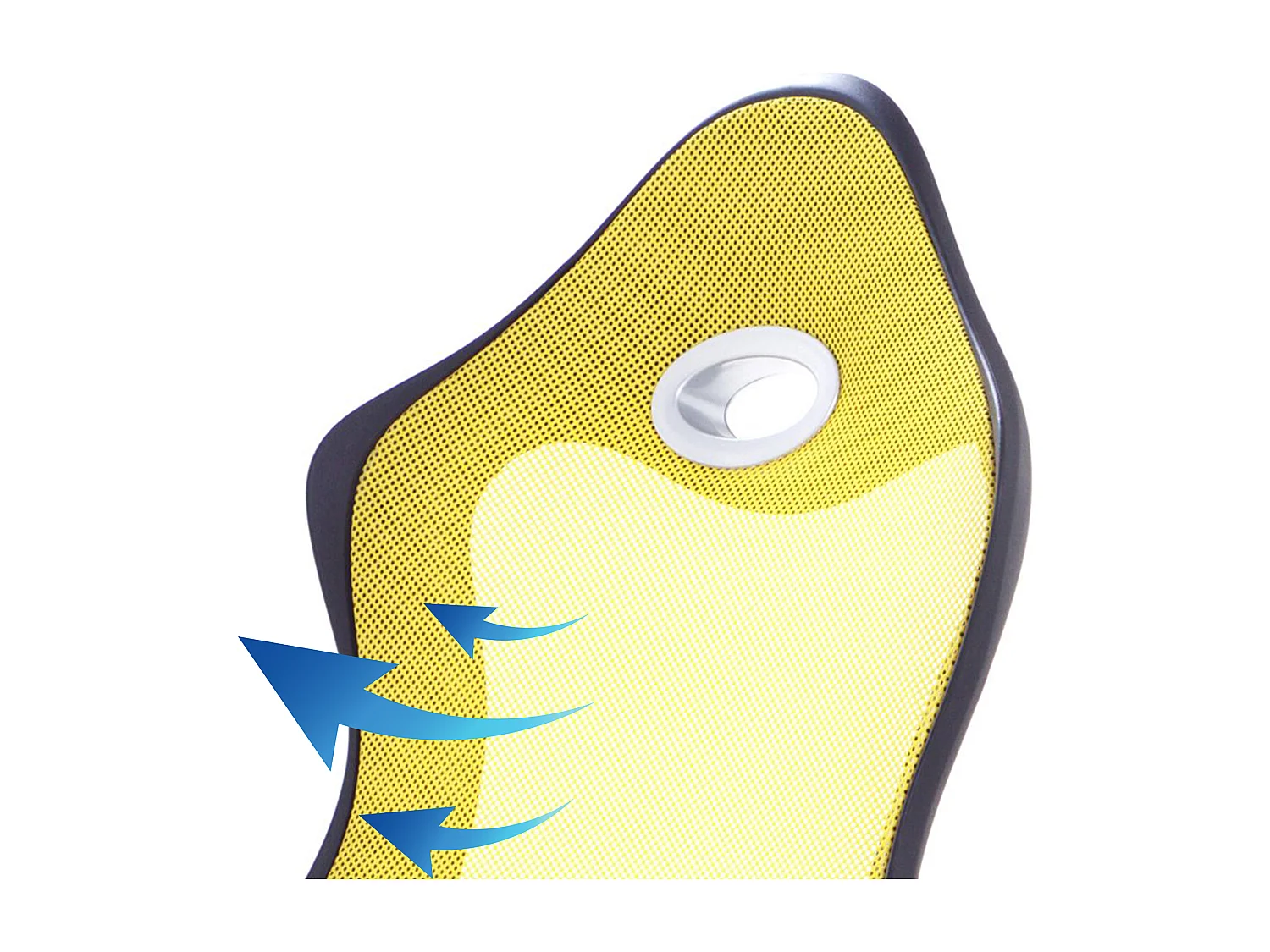 Bureaustoel Draaibaar iCHAIR Geel