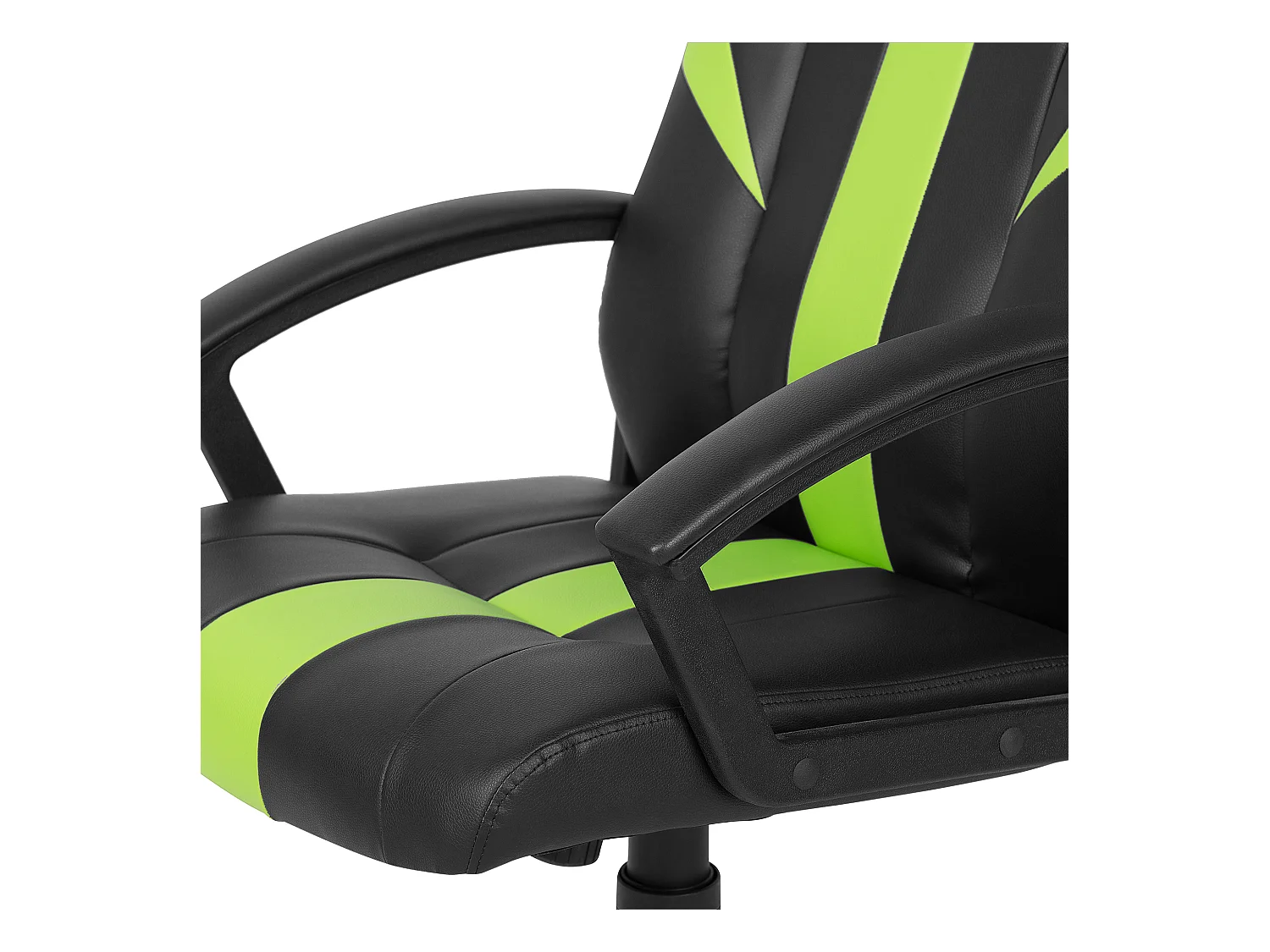 Fotel biurowy Obrotowy SUCCESS Ekoskóra Limonkowy