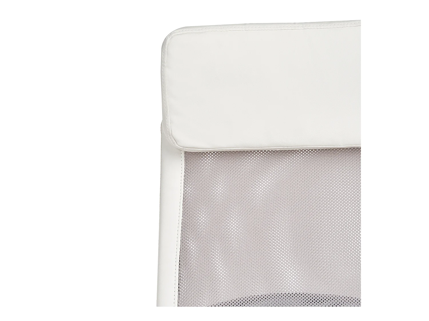 Bürostuhl Kunstleder Weiß PIONEER