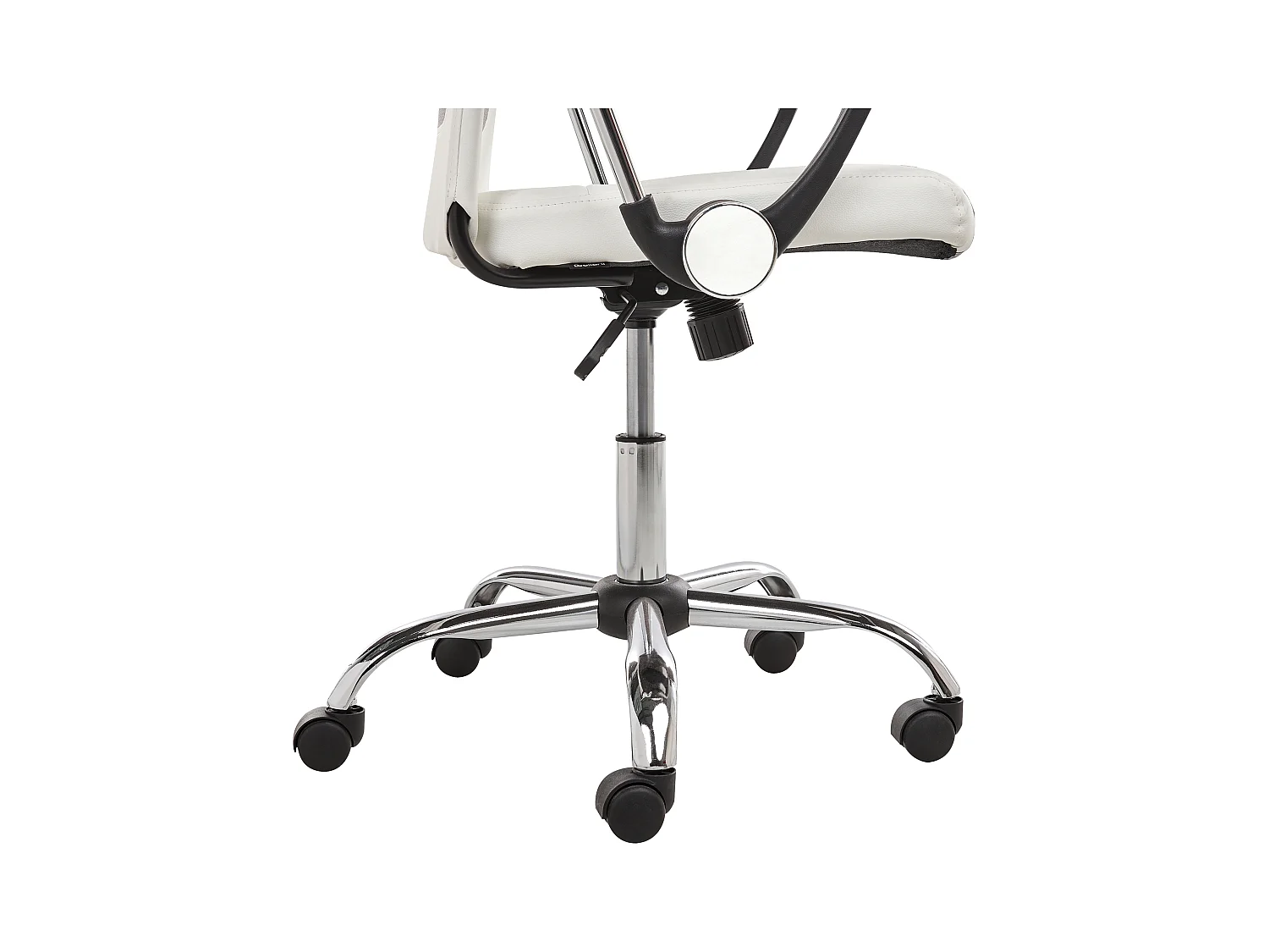 Bürostuhl Kunstleder Weiß PIONEER