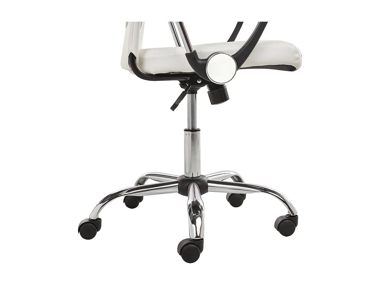 Chaise de bureau PIONEER Cuir PU Blanc