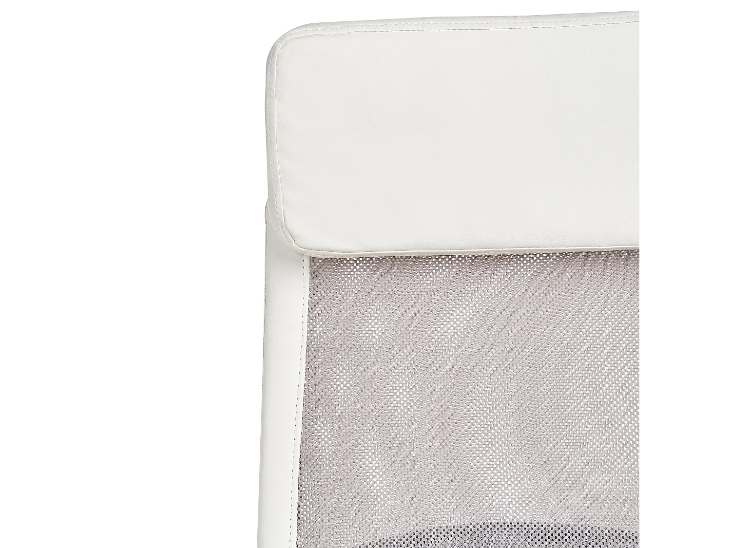 Bürostuhl Kunstleder Weiß PIONEER