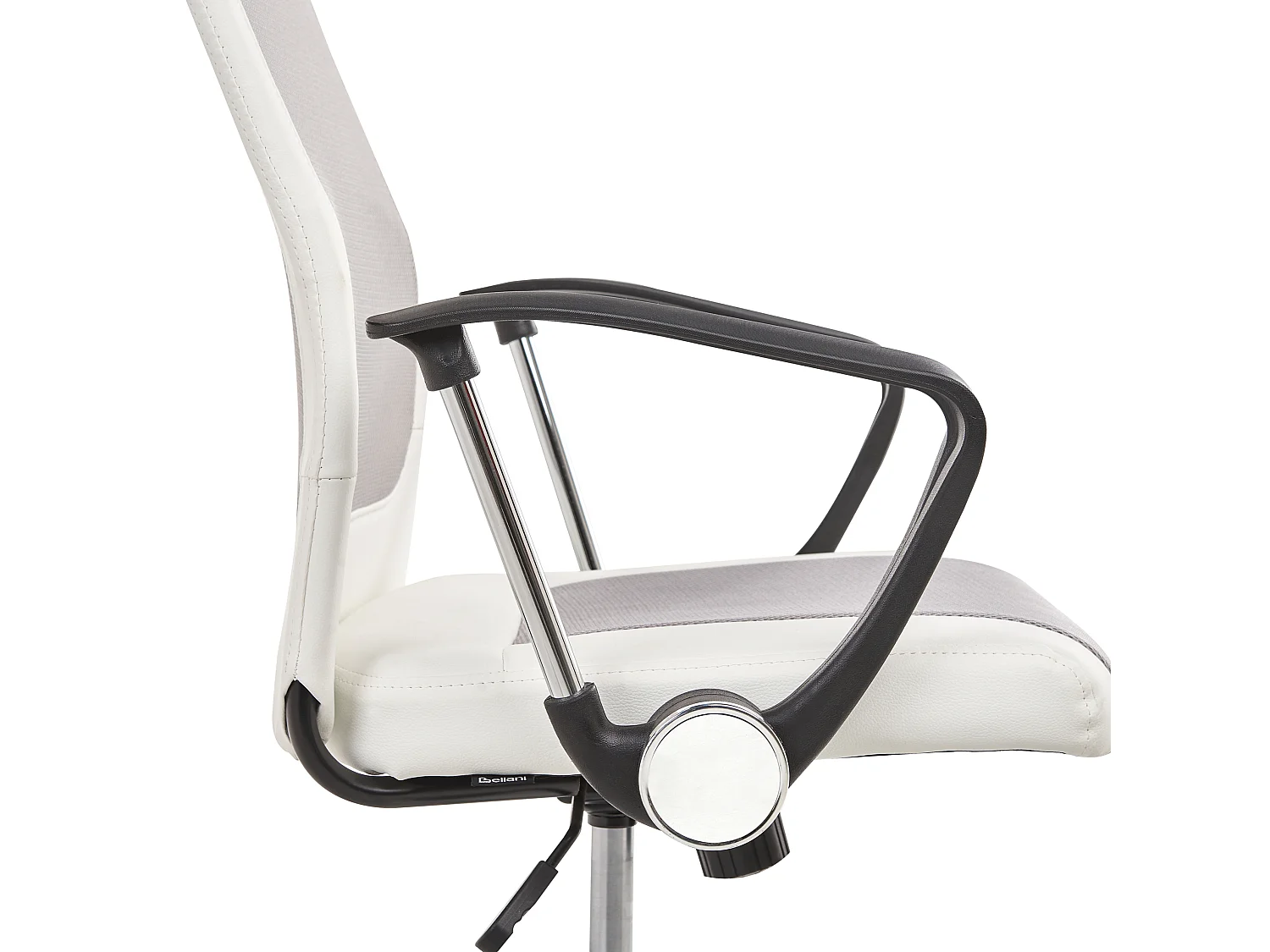 Office Chair PIONEER Faux Leather White