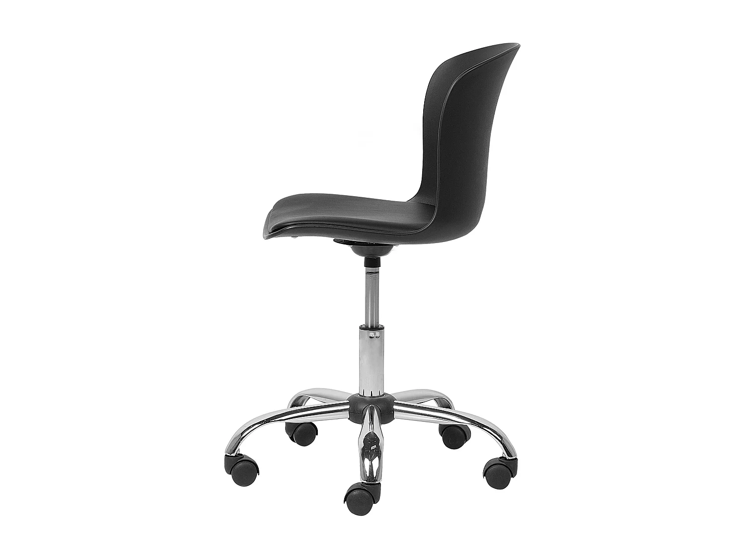 Chaise de bureau VAMO Cuir PU Noir