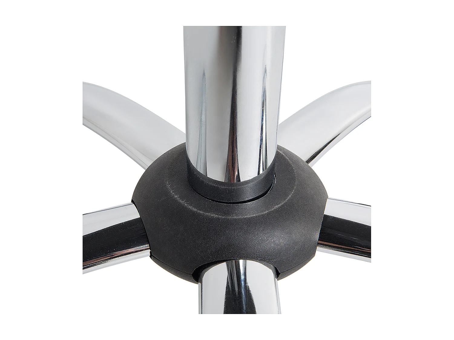 Massagestoel Draaibaar RELAX Kunstleer Zwart