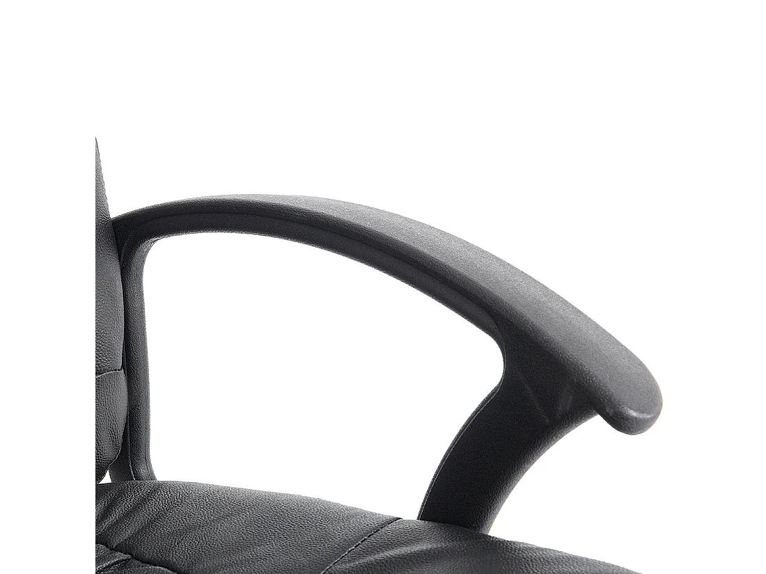 Sillón de masaje giratoria RELAX Piel sintética Negro