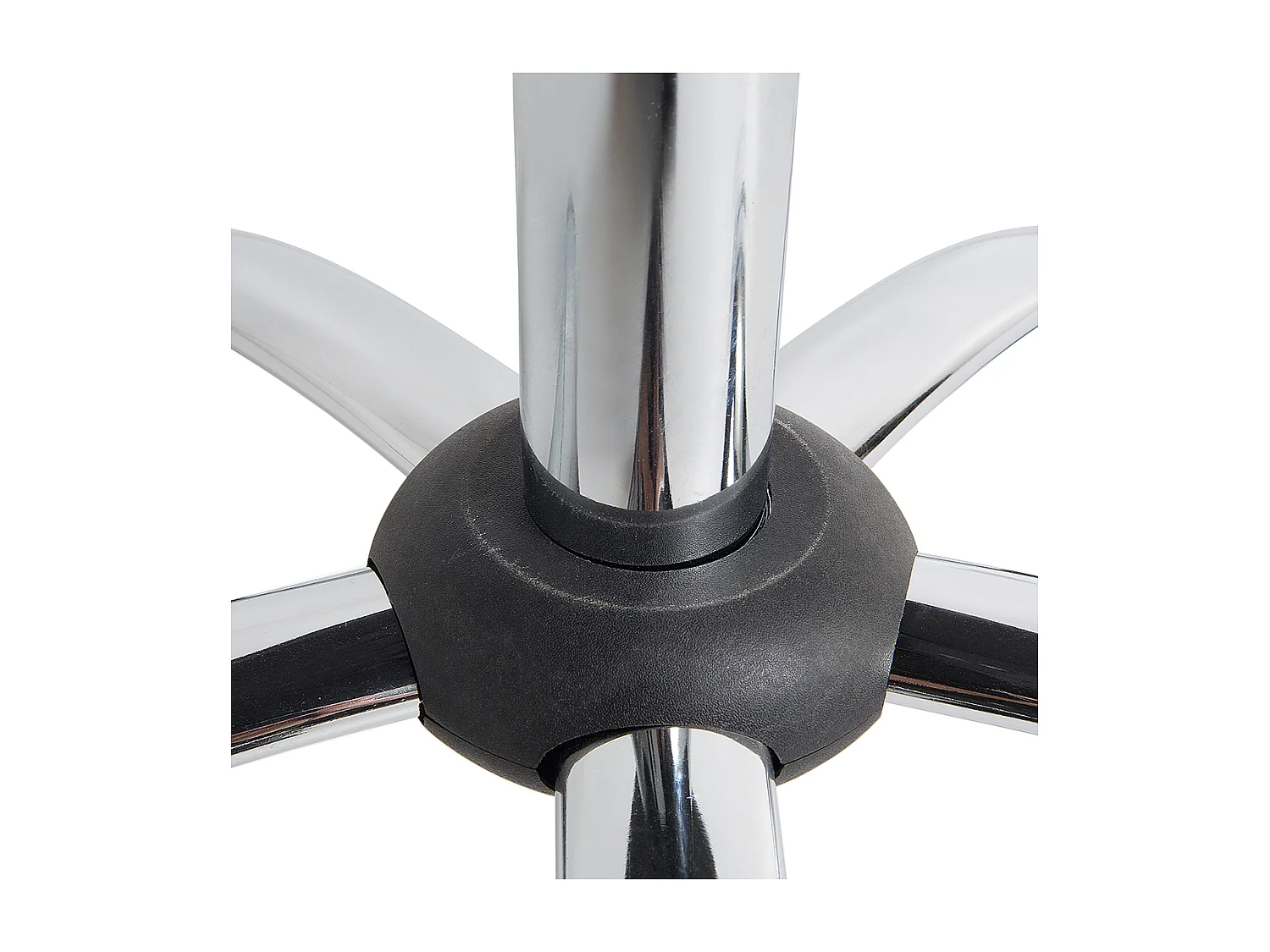 Massagestoel Draaibaar RELAX Kunstleer Zwart