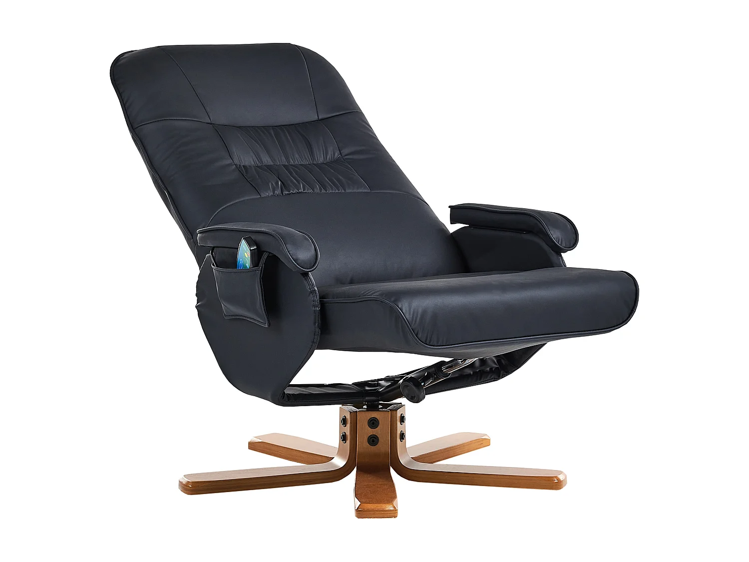 Fauteuil massant RELAXPRO Cuir PU Noir