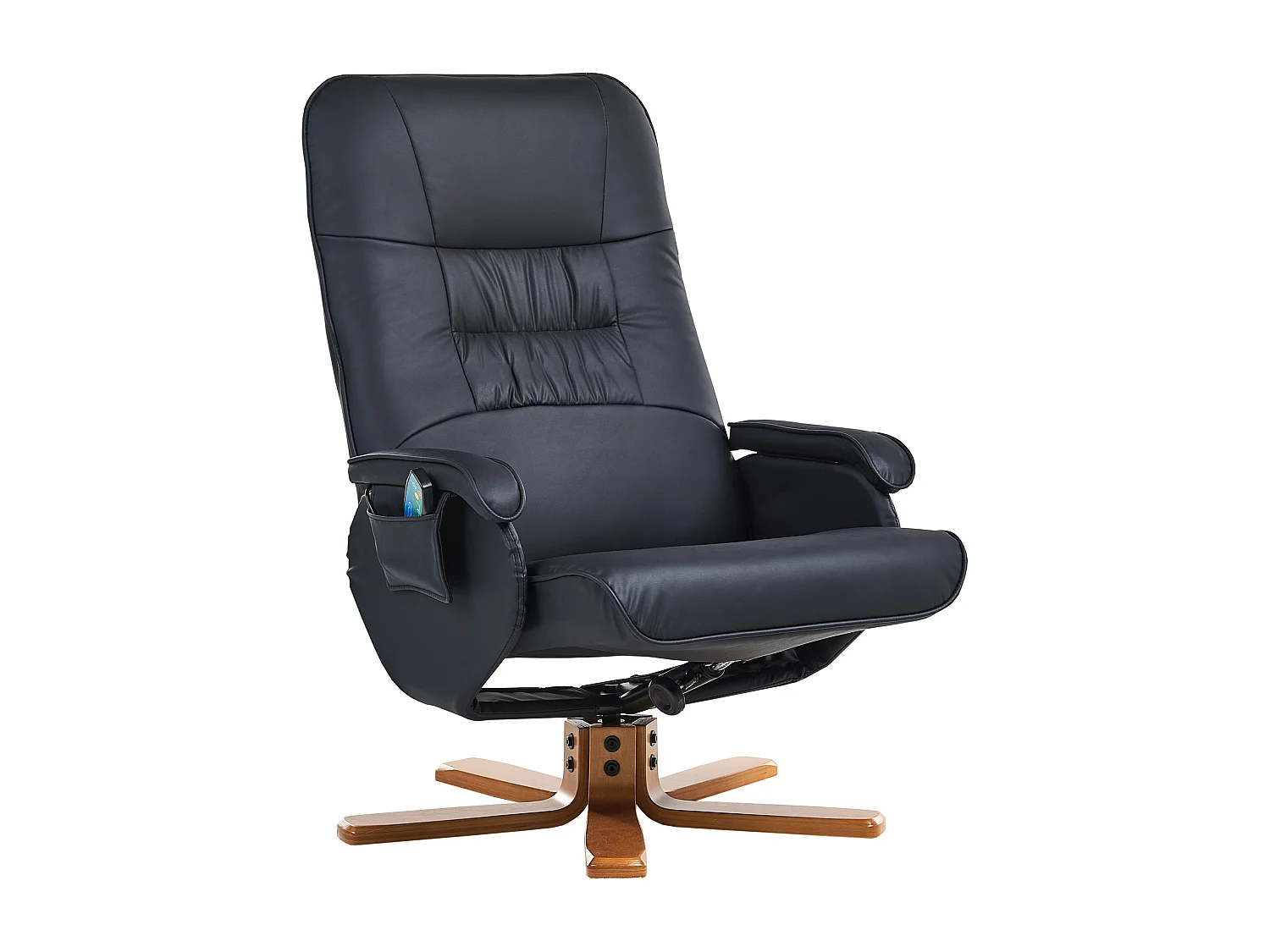 Fauteuil massant RELAXPRO Cuir PU Noir