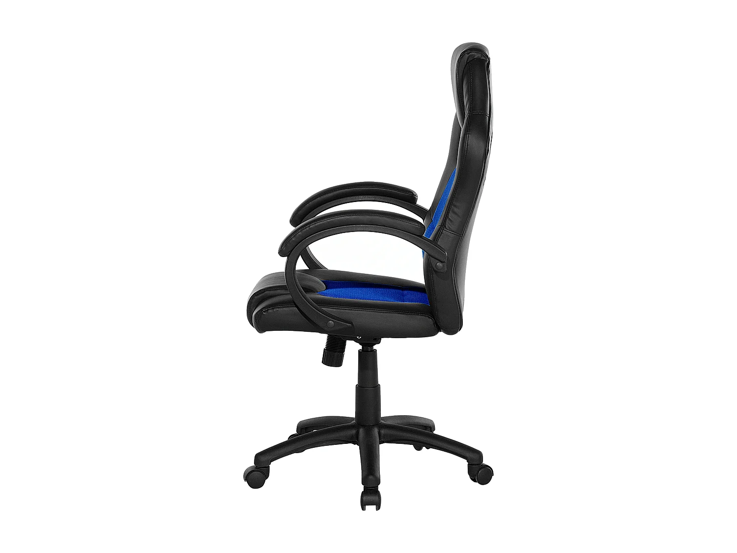 Bürostuhl drehbar FIGHTER Kunstleder Marineblau