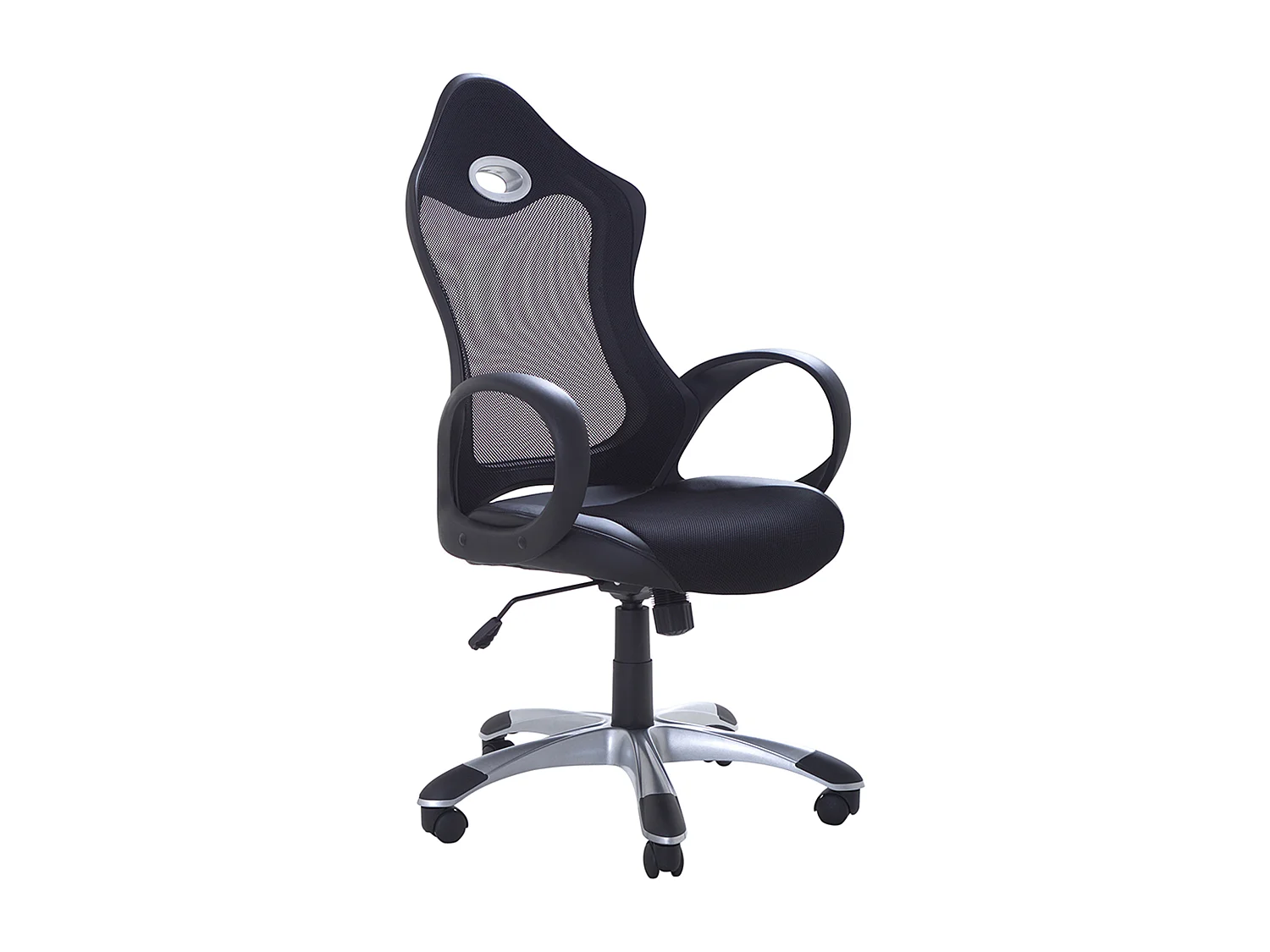 Bureaustoel Draaibaar iCHAIR Zwart