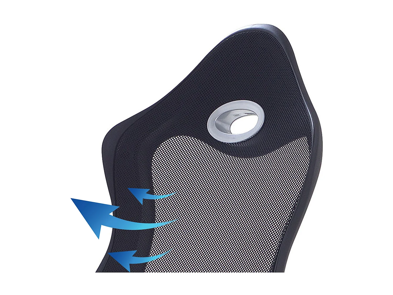 Bureaustoel Draaibaar iCHAIR Zwart