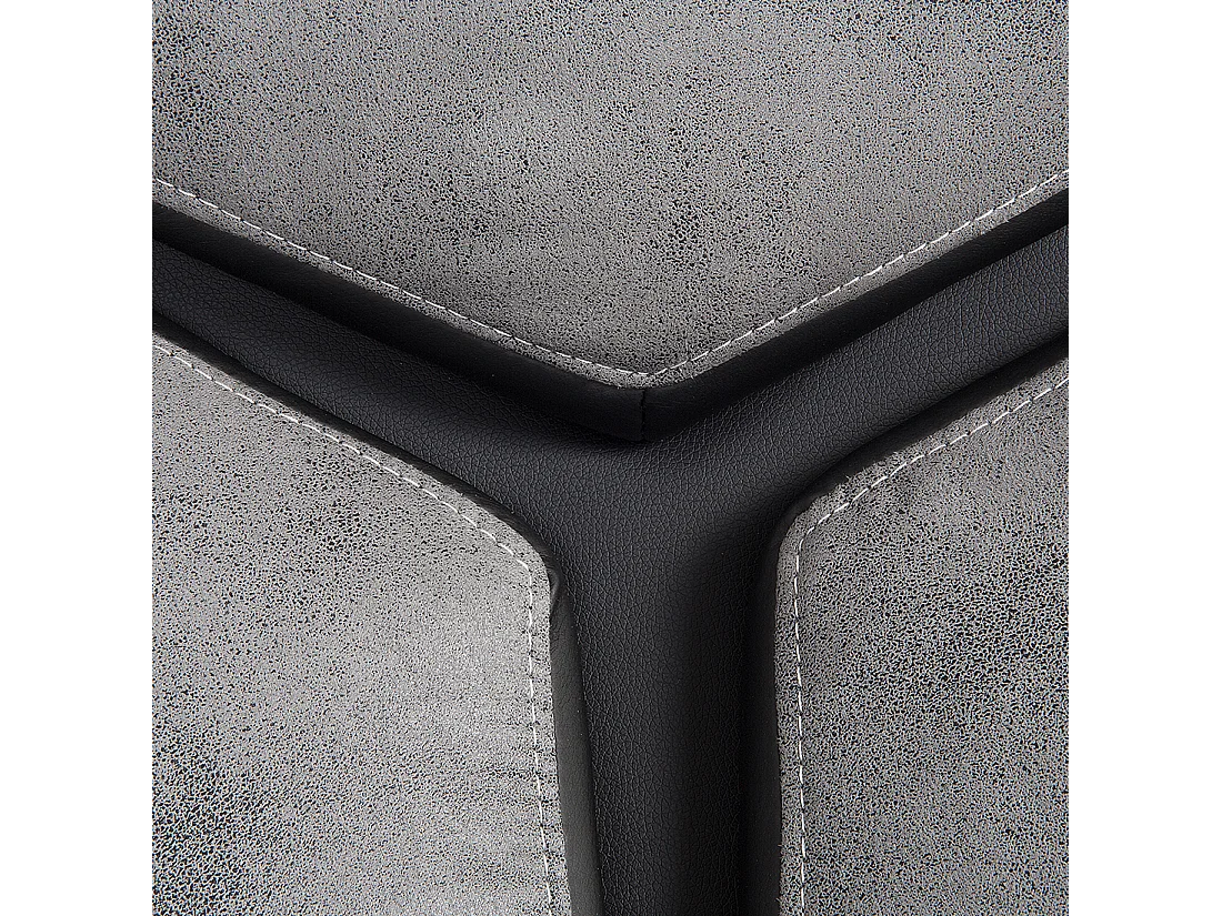 Bequemer Bürostuhl höhenverstell drehbar grau Formula 1