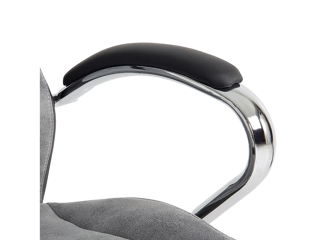 Bequemer Bürostuhl höhenverstell drehbar grau Formula 1