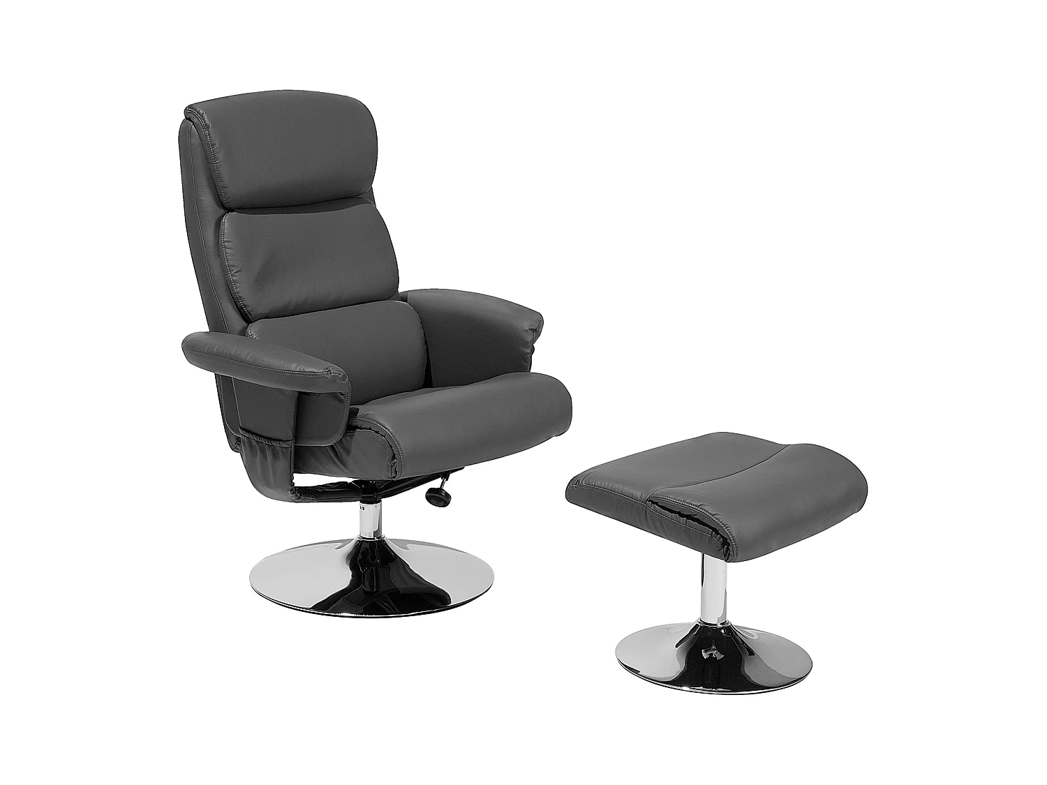 Fauteuil massant LEGEND Cuir PU Gris