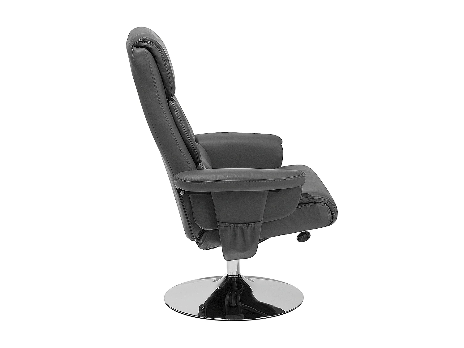 Fauteuil inclinable LEGEND Cuir PU Gris