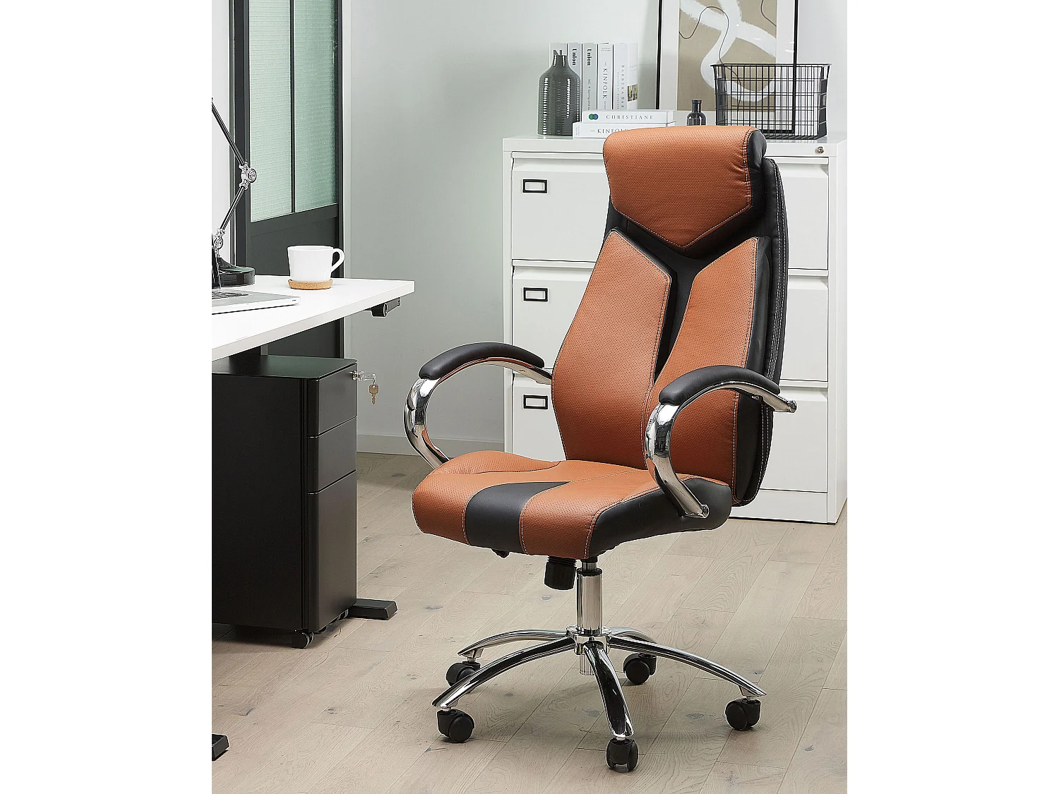 Chaise de bureau FORMULA Marron