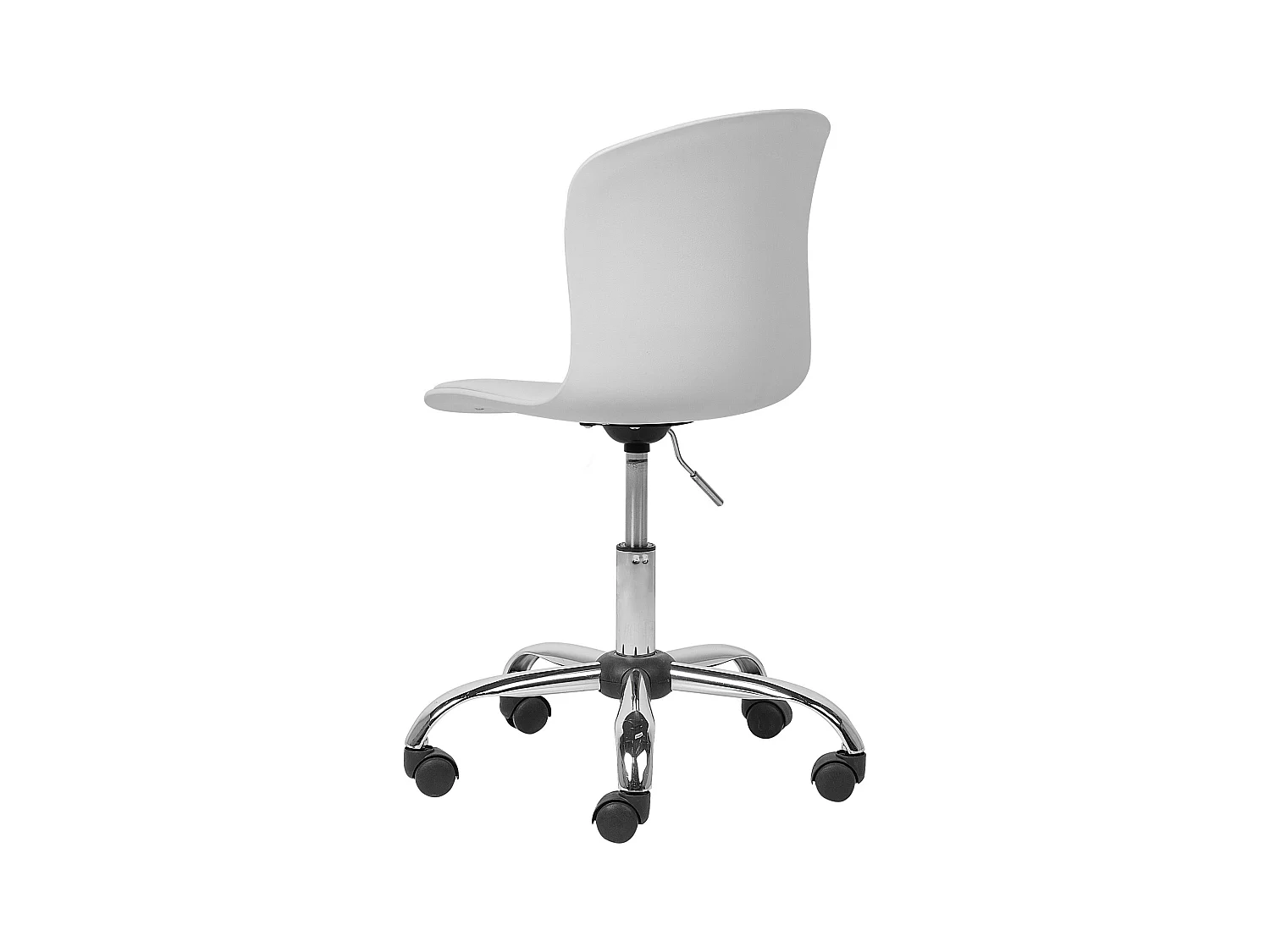 Bureaustoel Draaibaar VAMO Kunstleer Wit