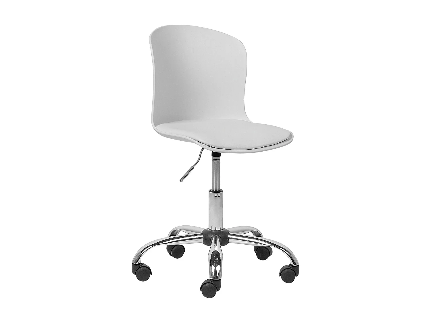 Sedia da scrivania VAMO Pelle sintetica Bianco