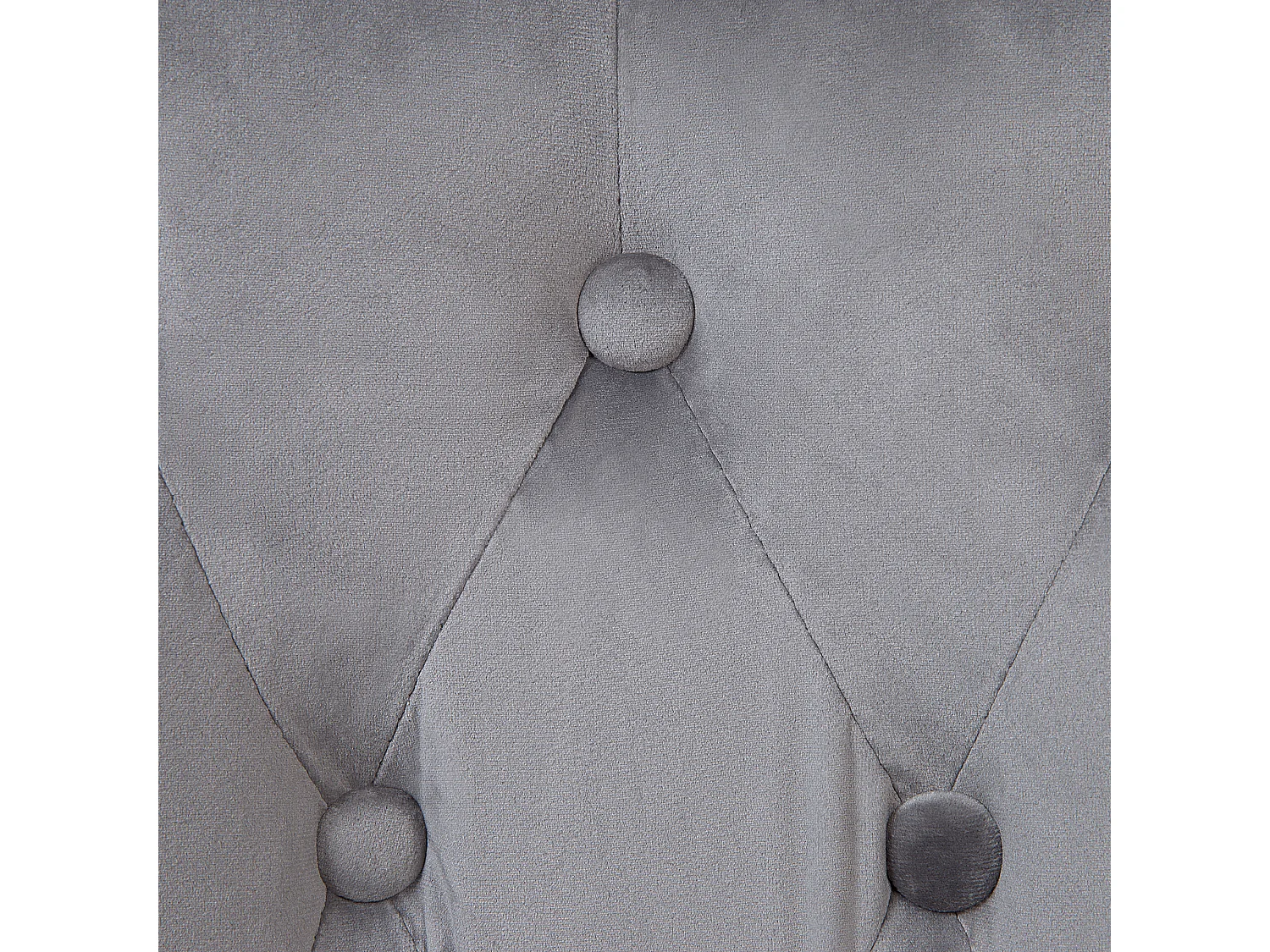 Bureaustoel Draaibaar PARRISH Fluweel Grijs