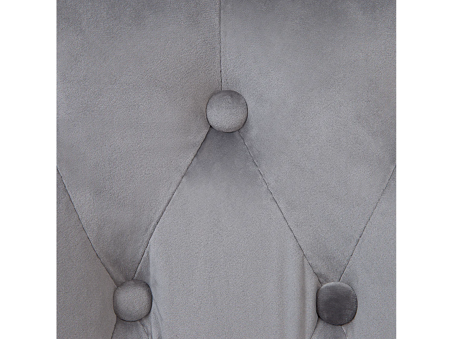 Chaise de bureau PARRISH Velours Gris