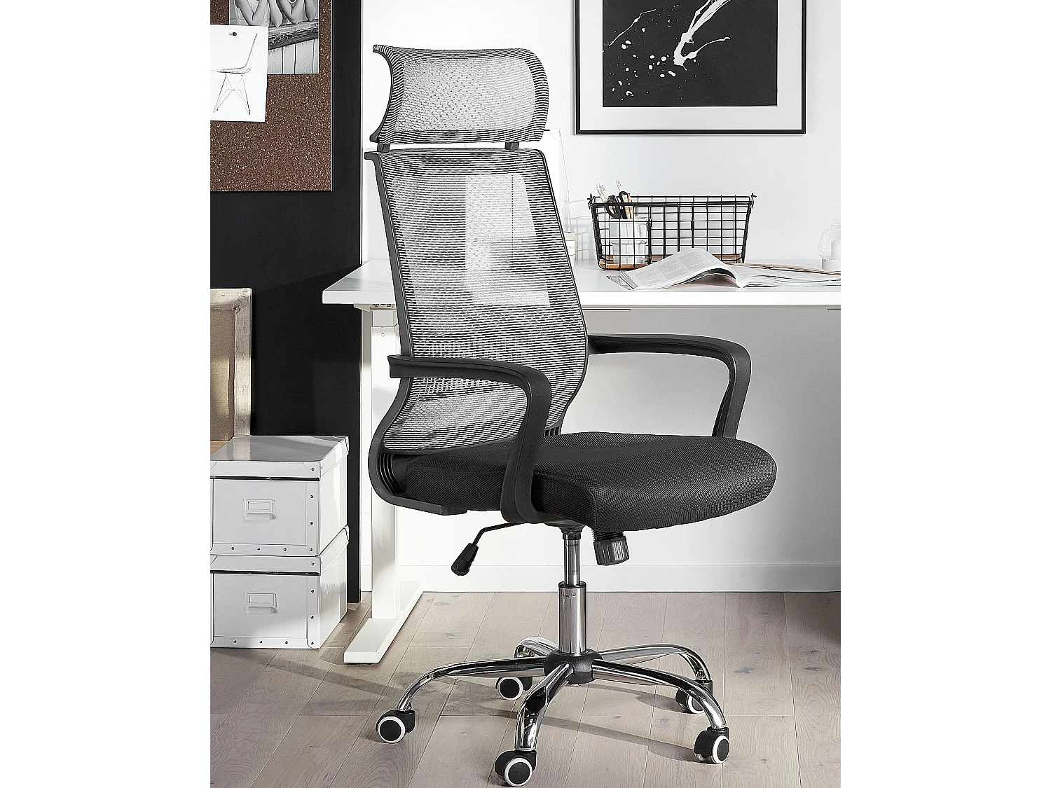 Bürostuhl Dunkelgrau LEADER