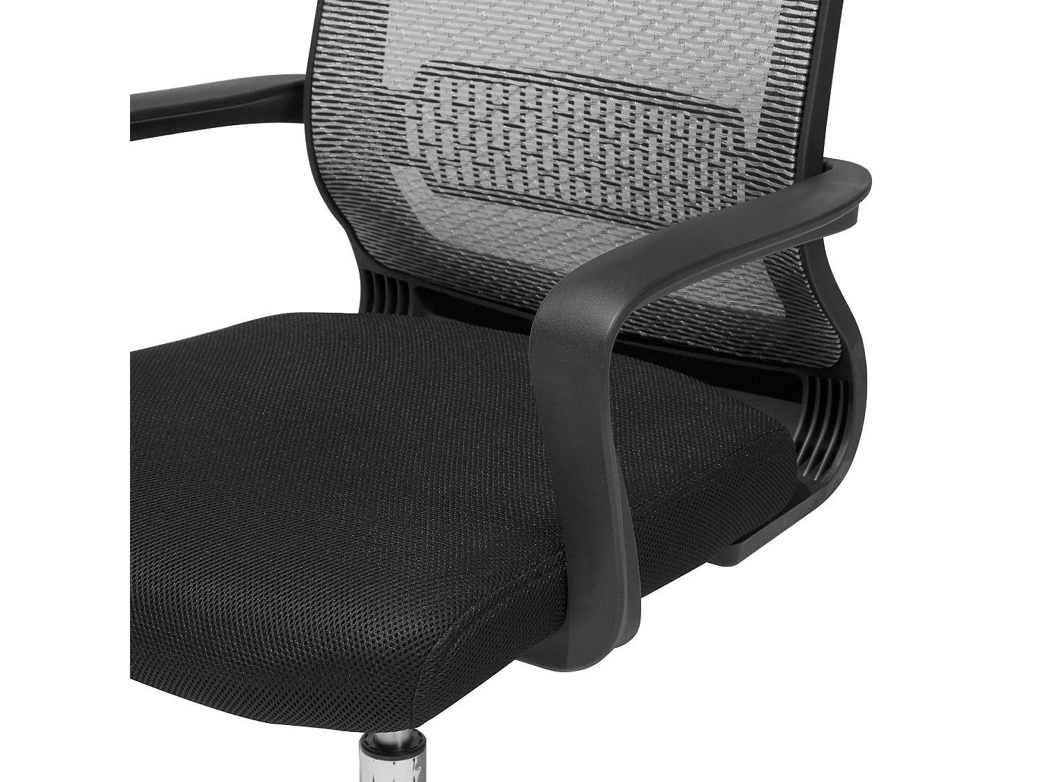 Chaise de bureau Gris foncé LEADER