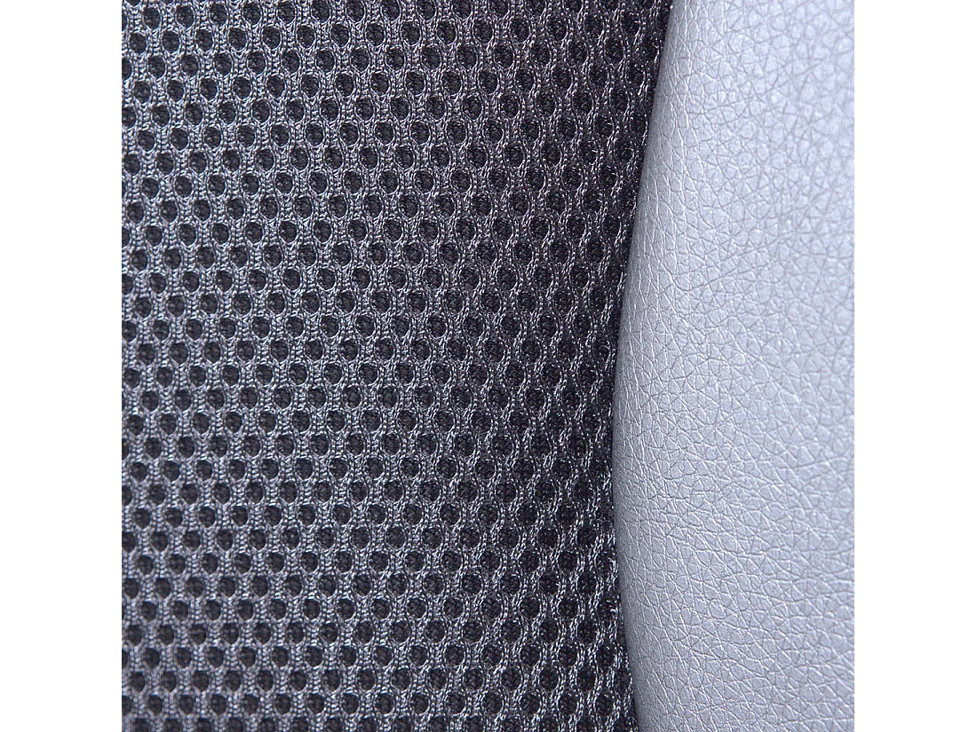 Bureaustoel Draaibaar iCHAIR Zwart/wit