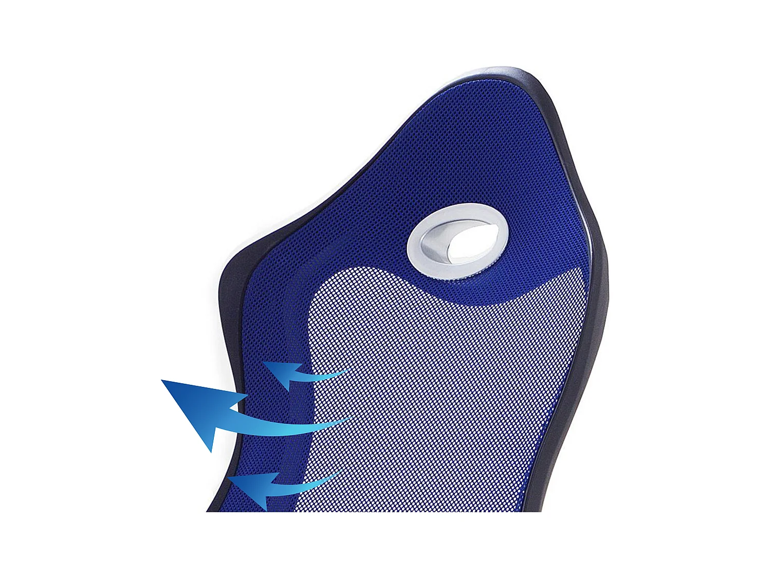 Chaise de bureau Bleu marine iCHAIR