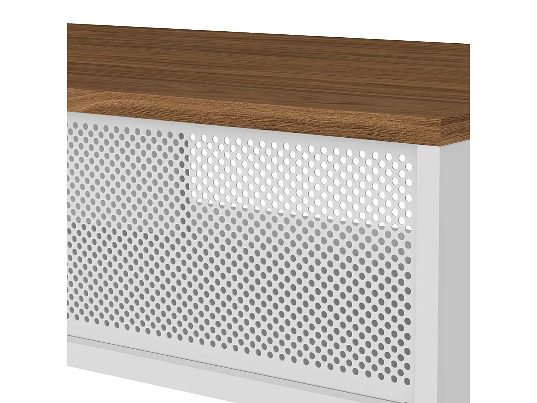 RADIO coffee table black and walnut