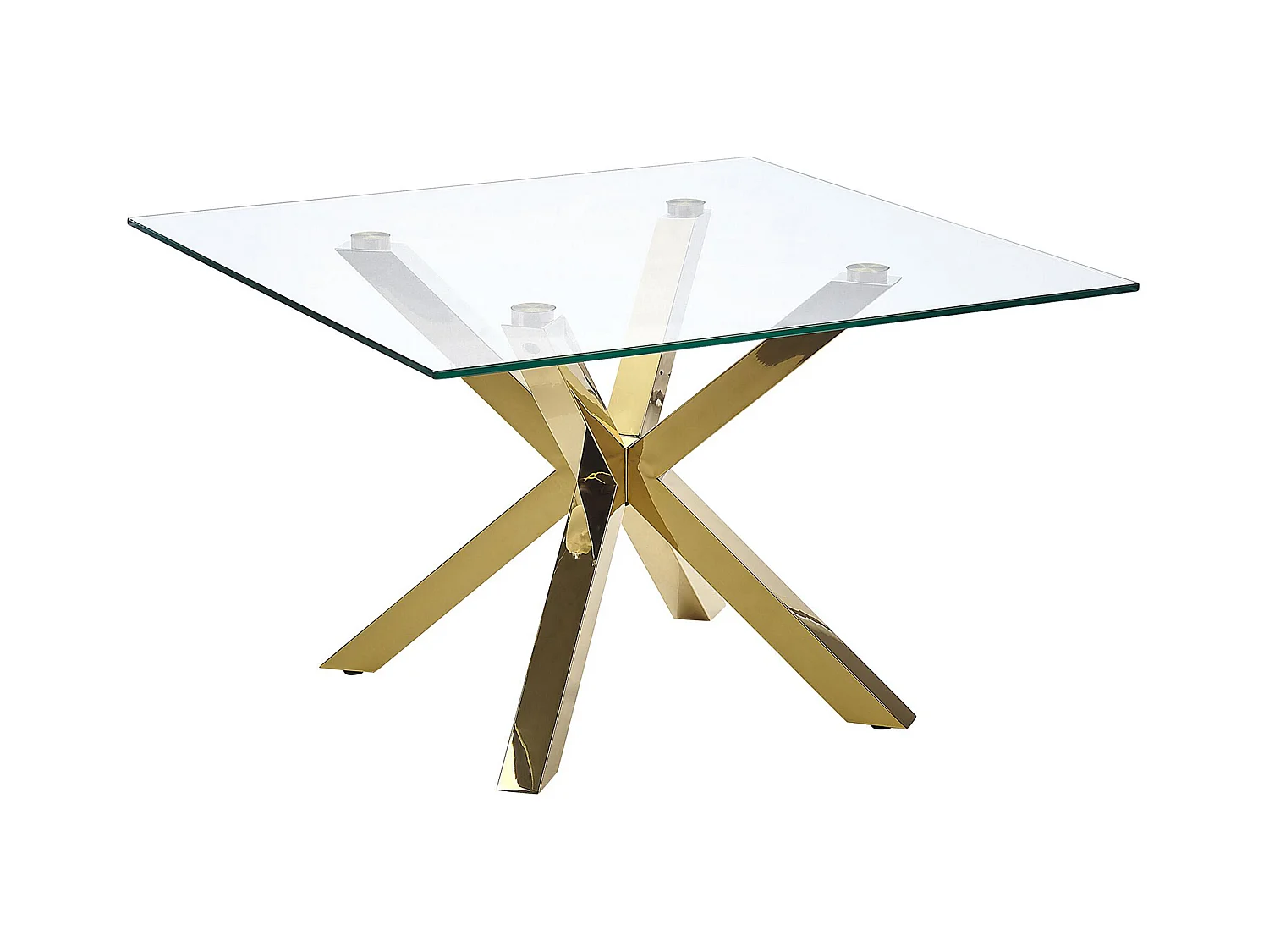 Salontafel STARLIGHT Veiligheidsglas Goud