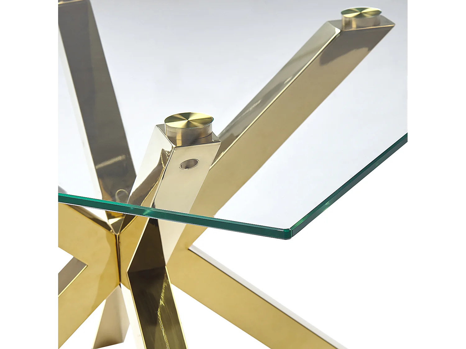 Salontafel STARLIGHT Veiligheidsglas Goud