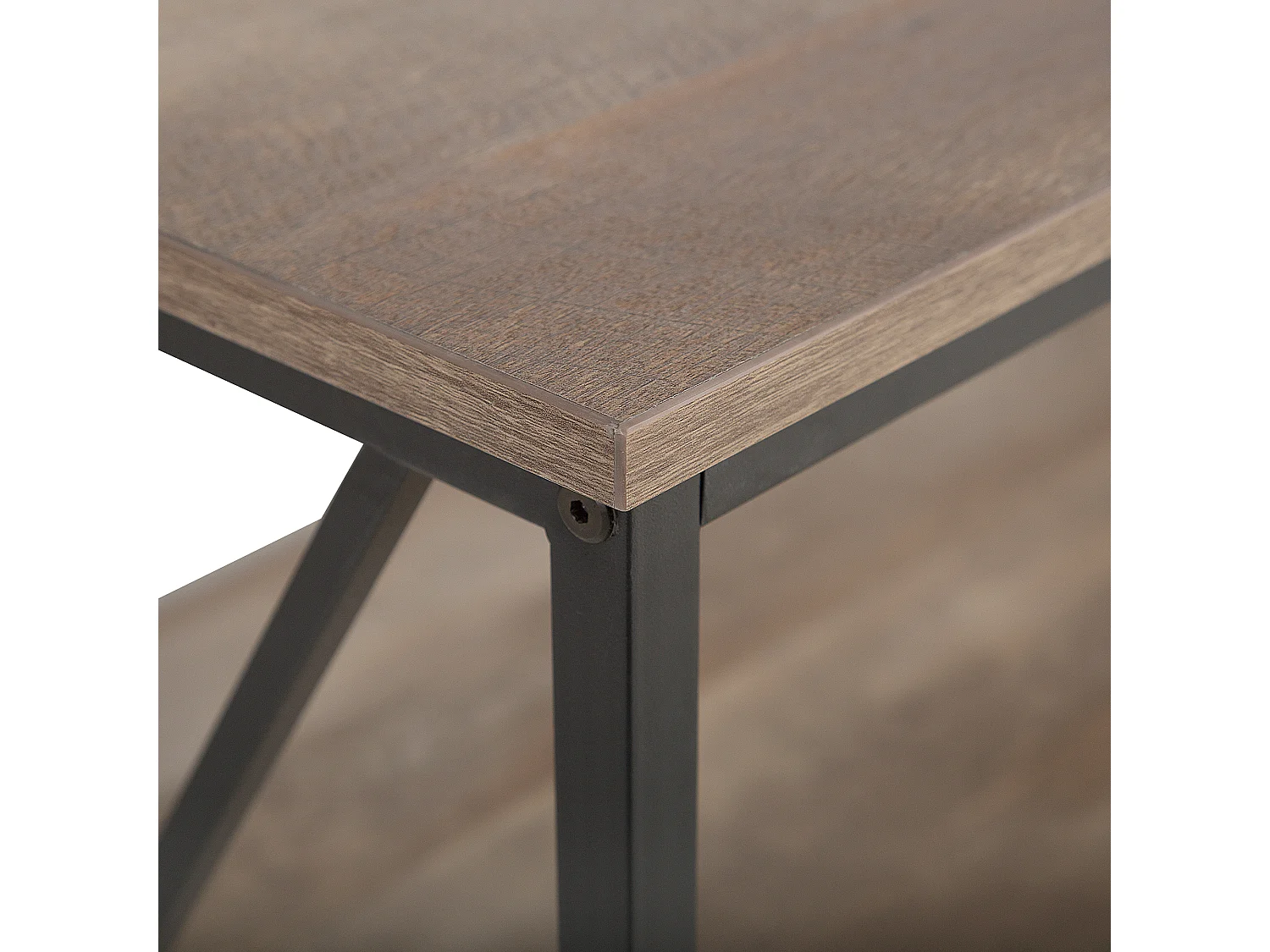 Table basse FORRES Marron/noir