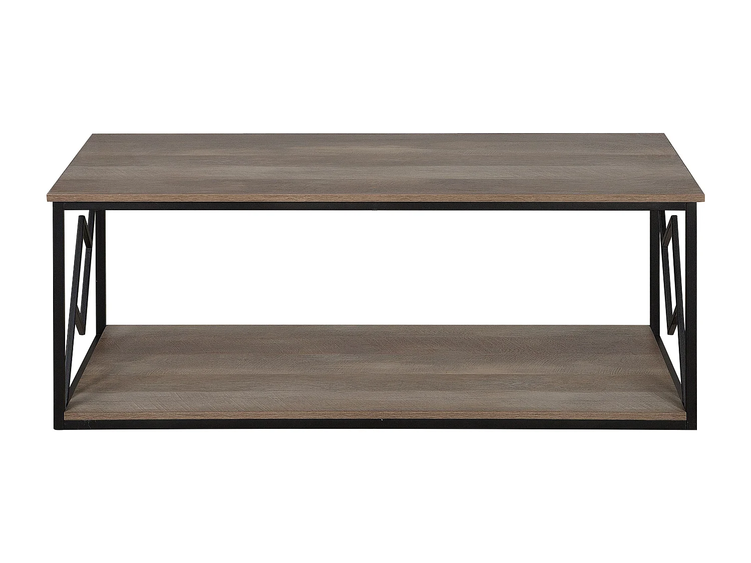 Salontafel FORRES Bruin/zwart