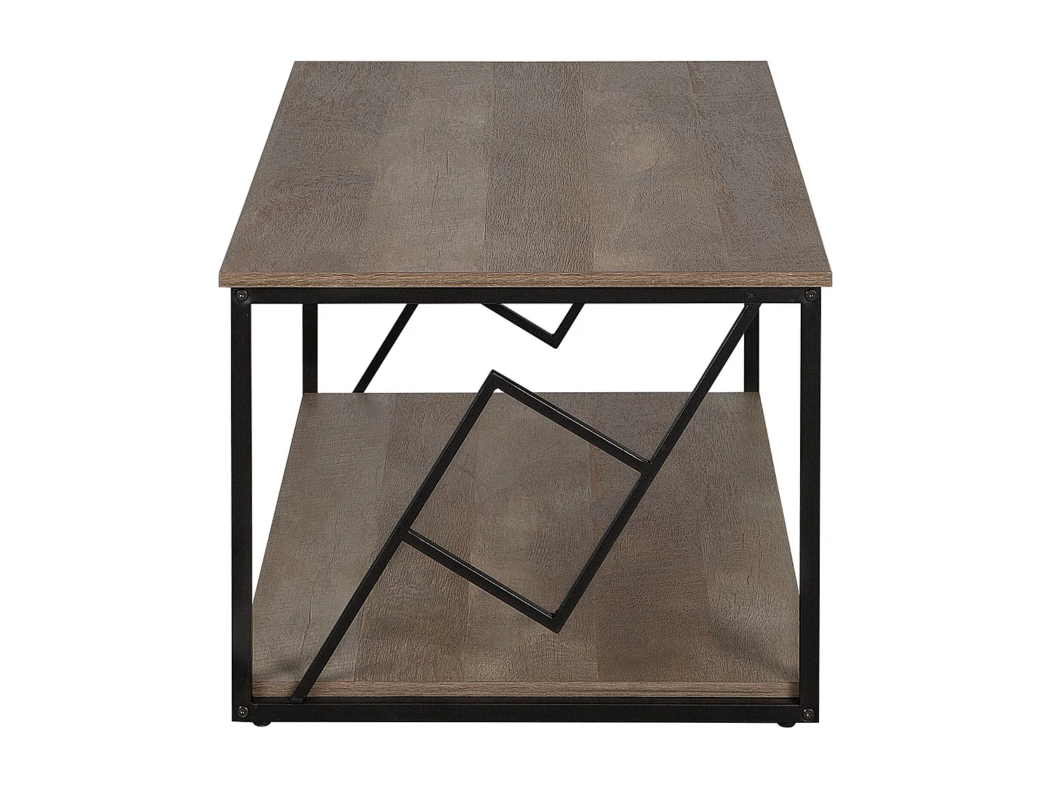 Salontafel FORRES Bruin/zwart