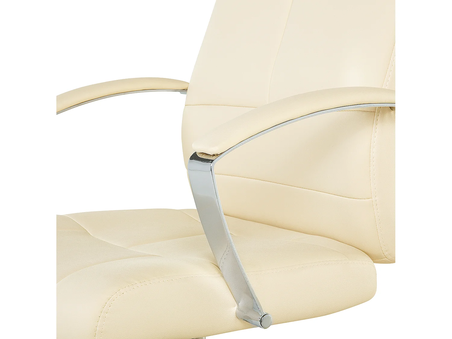 Fauteuil de bureau WINNER Cuir PU Beige clair