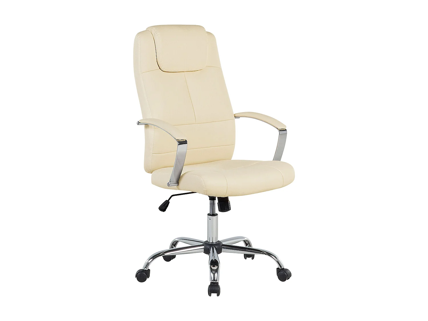 Chefsessel drehbar WINNER Kunstleder Hellbeige
