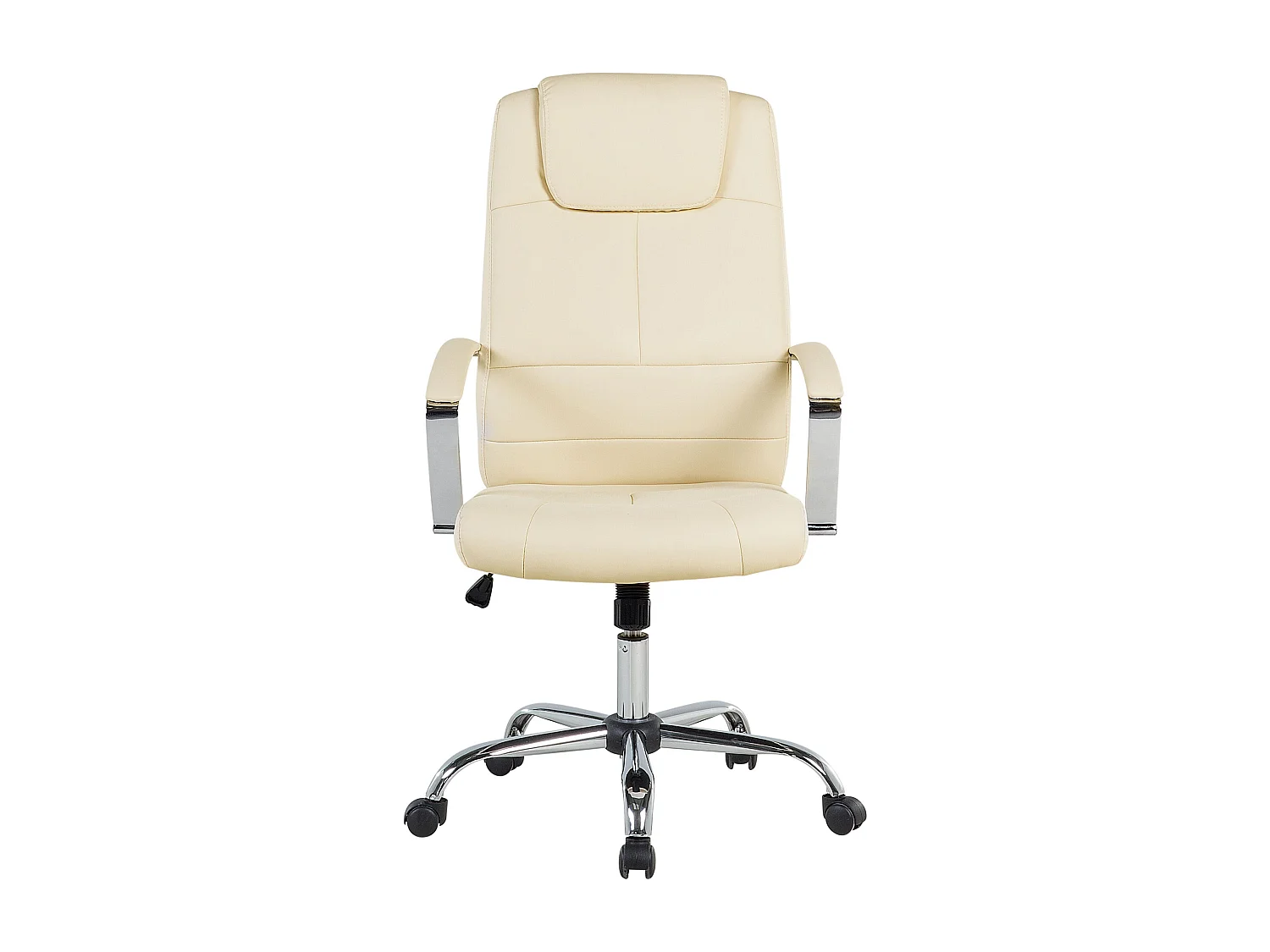 Chefsessel drehbar WINNER Kunstleder Hellbeige