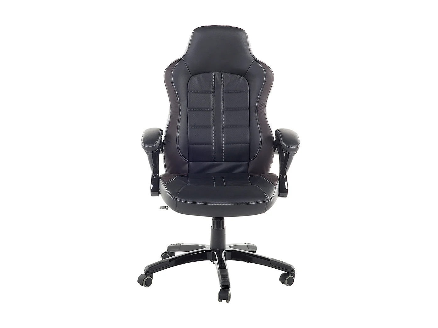 Fauteuil gamer noir marron foncé PRINCE