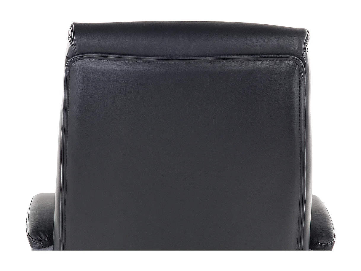 Fauteuil de bureau KING Cuir PU Noir