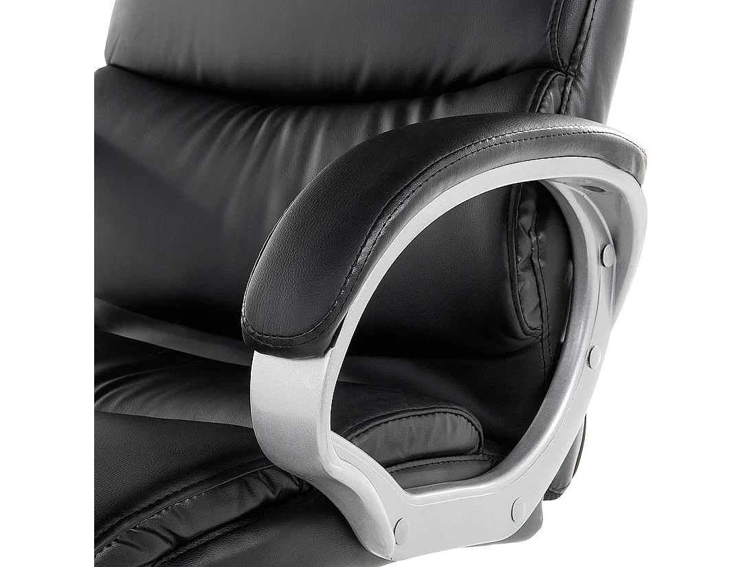 Fauteuil de bureau KING Cuir PU Noir