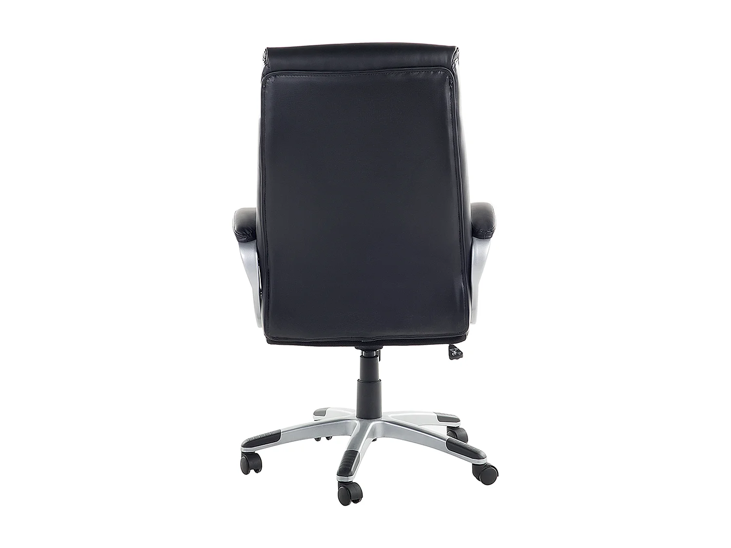 Bureaustoel leer zwart KING