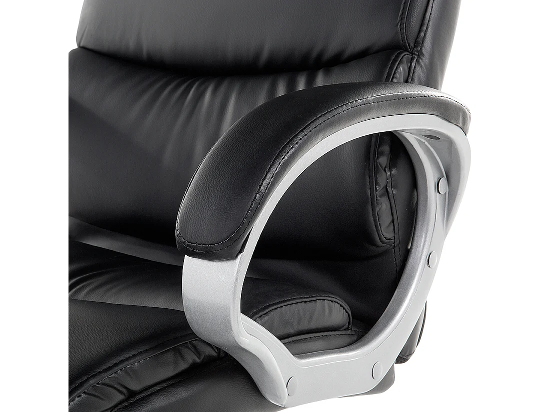 Fauteuil de bureau KING Cuir PU Noir