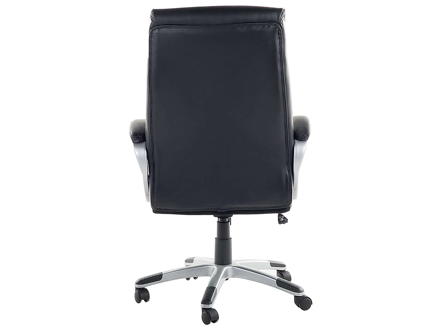 Bureaustoel leer zwart KING