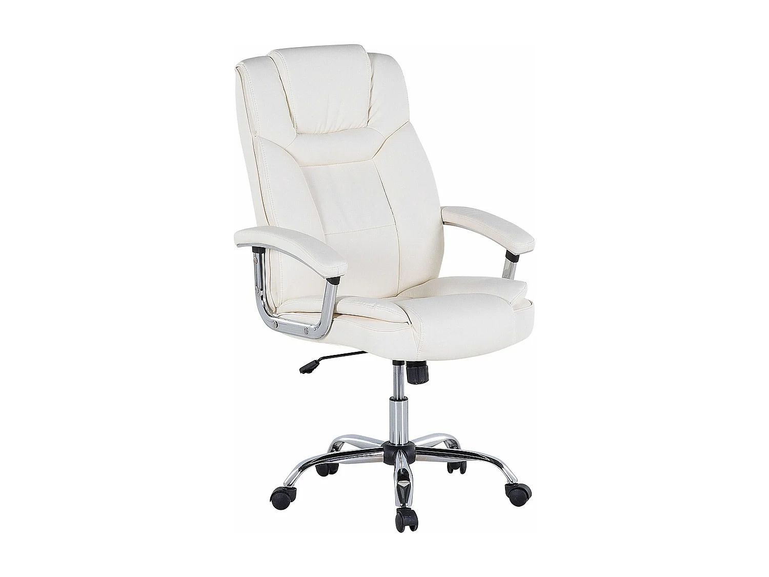 Fauteuil de bureau ADVANCE Cuir PU Beige clair