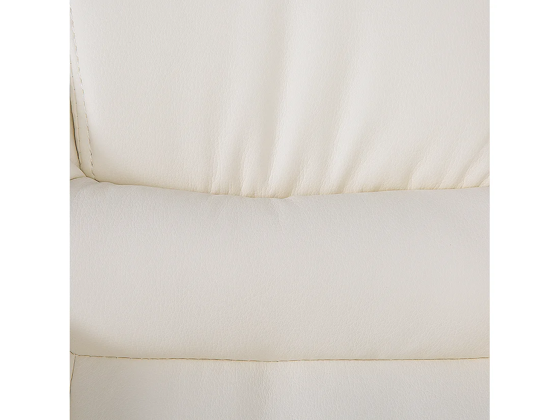 Fauteuil de bureau ADVANCE Cuir PU Beige clair