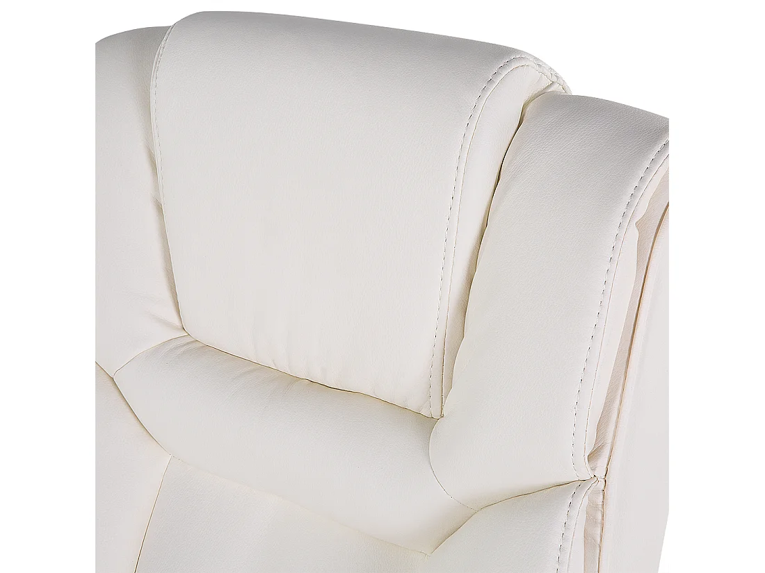 Fauteuil de bureau ADVANCE Cuir PU Beige clair