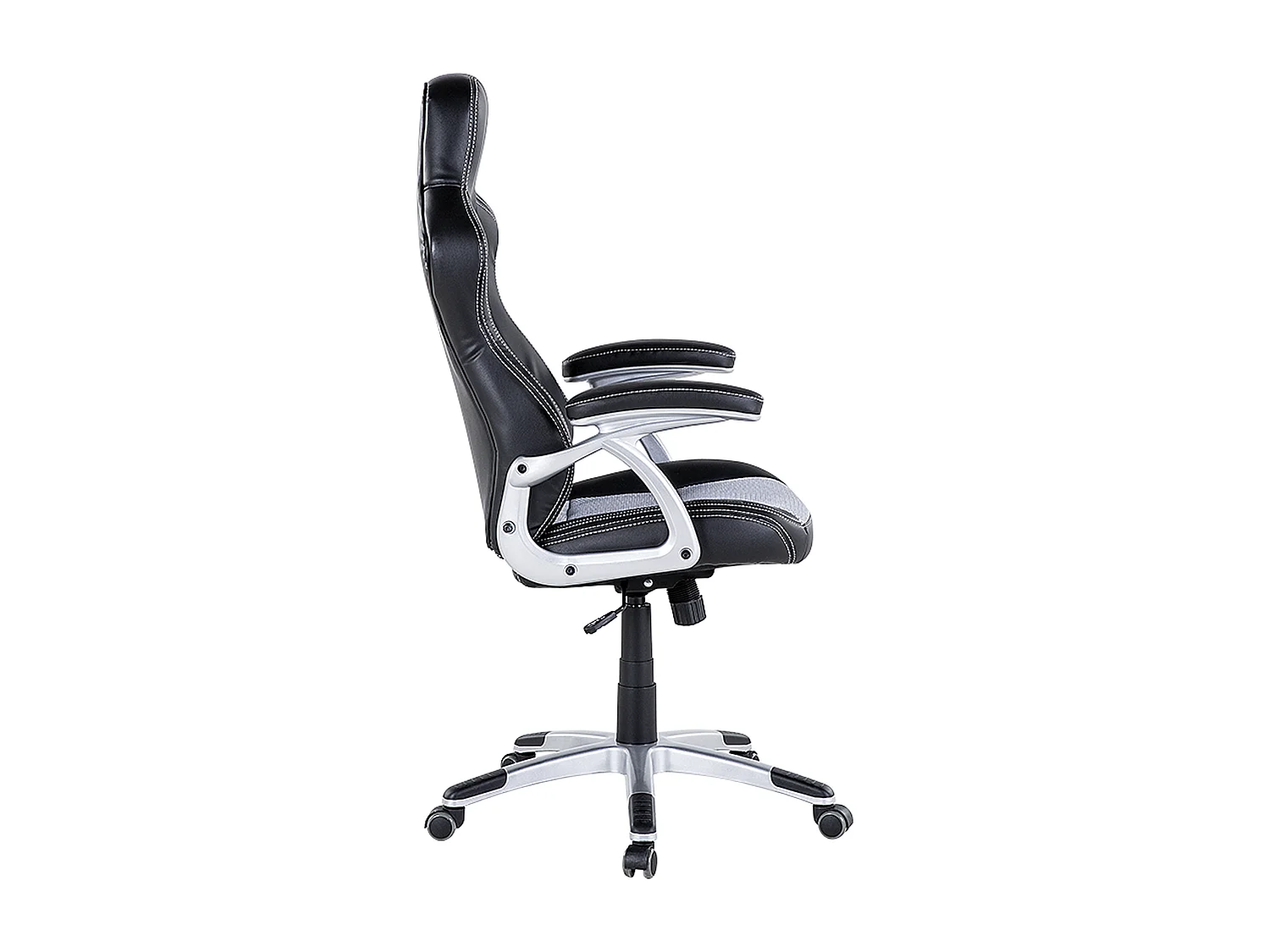 Chaise de bureau EXPLORER Cuir PU Noir