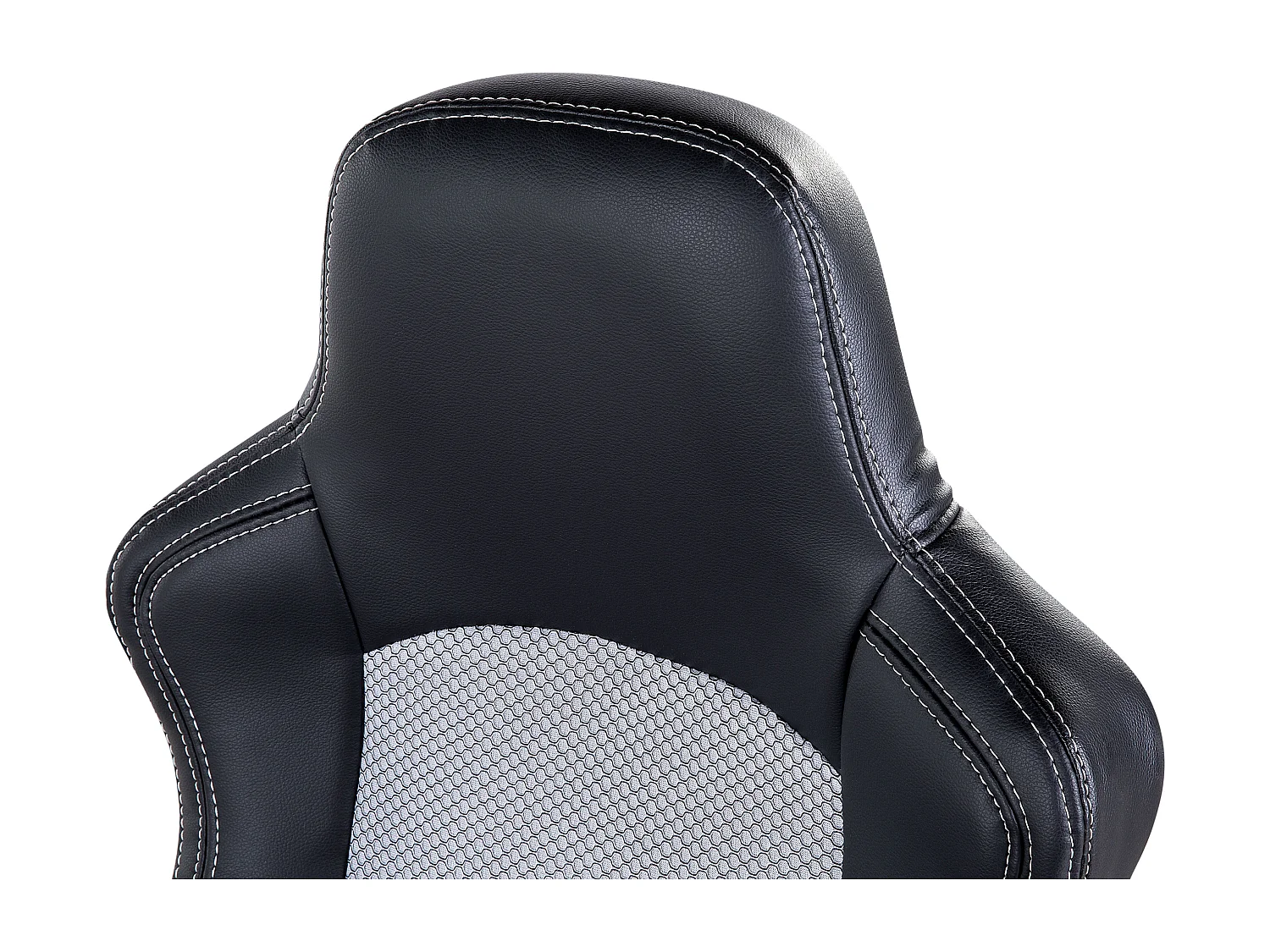 Chaise de bureau EXPLORER Cuir PU Noir