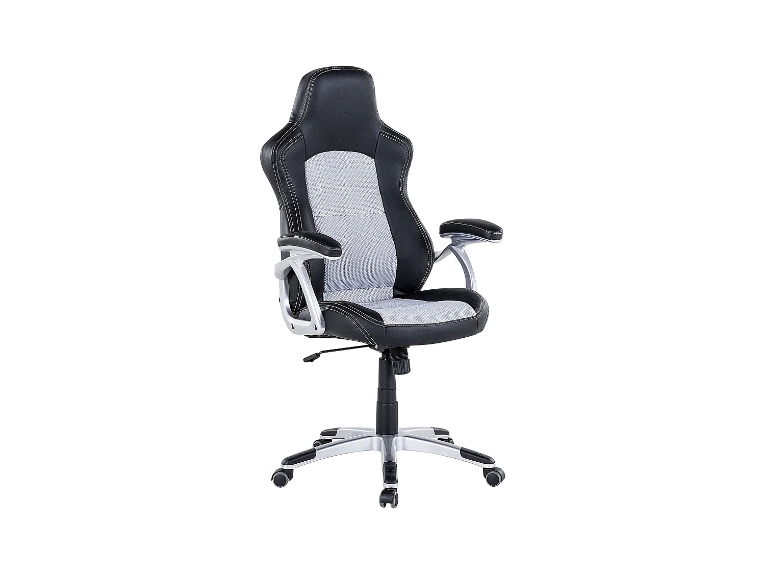 Chaise de bureau EXPLORER Cuir PU Noir